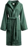 Bassetti Soft Bathrobe 400 g with Hood 100% Cotton for Men and Women Plus Size Terry Towelling – Italy Designed – Monique Collection – New, BOSCO Z4, XL