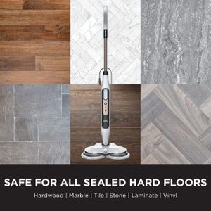 Shark Steam Mop – White/Grey Floor Cleaner