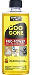 Goo Gone Pro Power - 8 Ounce - Surface Safe Adhesive Remover Safely Removes Stickers Labels Decals Residue Tape Chewing Gum Grease Tar