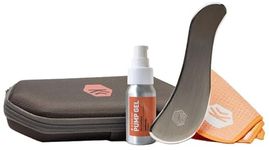 SIDEKICK Swerve Muscle Scraper - Stainless Steel Gua Sha Tool - Full Kit - Designed for IASTM to Relieve Foot, Neck, Arm Pain - Relieves Tennis Elbow and Carpal Tunnel