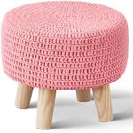 Wimarsbon Pouf Ottoman, 100% Cotton