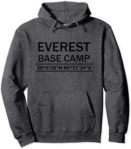 Mt Everest Base Camp Coordinates TShirt Pullover Hoodie