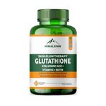 Divya Himalayan Skin Glow Therapy Glutathione- 1000mg Capsules Supplement With Vitamin C,Vitamin E,Biotin & Grape Seed Extract for Natural Glowing Skin|Whitening|for Men Women - (60 Capsule),1 count