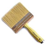 6 Inch Extra-Wide Paint Brush Large Block Stain Brushes Household Bristle Paint Brush for Walls, Dusting, Limewash, Wood Deck and Fence Stain Applicator by Magimate