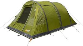 Vango Icarus 500 Deluxe Family Tent for Camping & Hiking, 5 Person, Green, One Size
