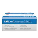 PARI NaCI Inhalation Solution 120 Pack – Soothing Isotonic Saline Solution for Nebulisers – Cold Prevention and Mucus Clearance – Sea Essence Airway Moisturisation – Suitable for All Ages