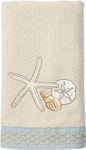 Avanti Linens - Hand Towel, Soft & Absorbent Cotton Towel, Beach Inspired Bathroom Accessories (Seaglass Collection)