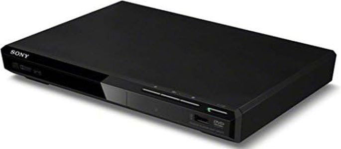 Sony Lettore DVD DVP-SR370 B (Xvid-Widergabe, USB) nero