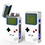 Game Console Arc Lighter - Windproof & USB Rechargeable Game Design Arc Lighter. Gift for Man.(Classic Style)