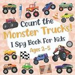 Count The Monster Trucks! I Spy Boo