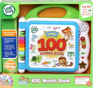 LeapFrog 100 Words Baby Book – Interactive Learning Toy for Toddlers