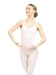 Capezio Women's Classic Pinch-Front Princess Tank Leotard, Pink, Medium