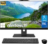 msi Modern 23.8" All-in-One Desktop Computer, FHD IPS Touchscreen, 10-core Intel Core 7 Processor 150U, 32GB DDR5, 1TB SSD, Wi-Fi 6E, HDMI, Webcam, Wireless KB&Mouse, Windows 11 Home