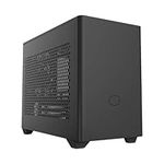 Cooler Master NR200 SFF Small Form Factor Mini-ITX Case with Vented Panel, Triple-Slot GPU, Tool-Free and 360 Degree Accessibility, Without PCI Riser