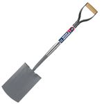 Spear & Jackson 1071AL Neverbend Professional Treaded Digging Spade, Gray