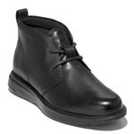 Cole Haan Men's Grand Atlantic Chukka Boot, Black/Black Wr, 8 UK