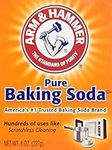 Arm and Hammer Baking Soda - Baking Powder, Baking Soda for Cleaning, Pure Baking Soda, 227 g (Pack of 1)