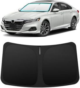 INSAUTO Custom Fit Windshield Sun Shade Accessories for Honda Accord 2018-2022, Foldable Front Window Sunshade, UV & Heat Reflector, Keeps Interior Cool, Includes Storage Bag