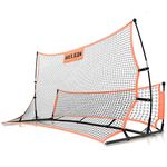 Morimoe Soccer Rebounder Net, Dual Side, Improve Multi Skills, Carry Bag