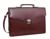 Kattee Leather Briefcase For Men