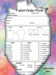 T-Shirt Order Book: Small Business Order Tracking Organizer Form For Direct Selling, Retail Store, Or Online Business, Order Forms Book for keeping ... shirts Order ... 150 Pages 8.5"x11" Inches