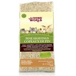 Living World Pine Shavings Small Animal Bedding, 1200-Cubic-Inch