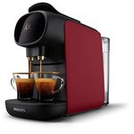 Philips L'OR BARISTA Sublime Coffee Capsule Machine by Philips, for Double or Single Capsule, Red (LM9012/50)