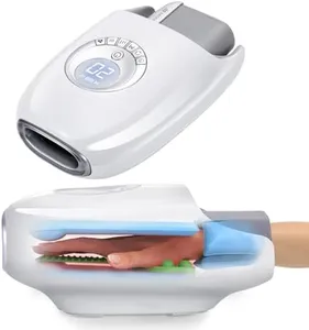 Hand Masager with Heat and Compression for Arthritis and Carpal Tunnel Relief, Circulation, Combo Roller Kneading Massage, Wrist Massage and Fan Cooling for Finger Numbness, FSA HSA Eligible