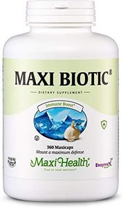 Maxi Health - Maxi Biotic Aged Garlic Extract Capsules (360 Count) | Kyolic Garlic Supplement with Spirulina, Echinacea, Oregano and Enzymax - Natural Antioxidant - Wellness Support