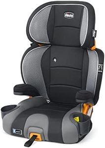 Chicco KidFit Adapt Plus 2-in-1 Belt-Positioning Booster Car Seat, Backless and High Back Booster Seat, for Children Aged 4 Years and up and 40-100 lbs. | Ember/Black