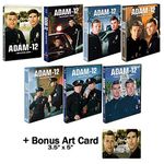 Adam-12: Complete Series Seasons 1-7 DVD Collection with Bonus Sticker