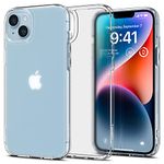 Spigen Ultra Hybrid Back Cover Case Compatible with iPhone 14 (TPU + Poly Carbonate | Frost Clear)