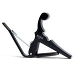 Kyser Quick-Change Capo for banjos, ukuleles and mandolins, Black, KBMB