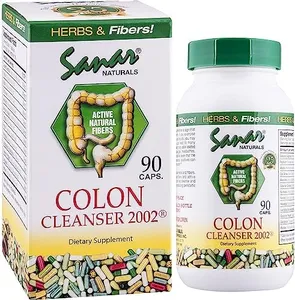 Sanar Naturals Colon Cleanser - for Weight Management Detox and Gut Health- Dietary Fiber, Herbal and Probiotics Blend, Digestive Support Supplement for Women & Men, 90 Capsules