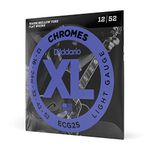 D'Addario ECG25 Chromes Flat Wound Electric Guitar Strings - Light 12-52