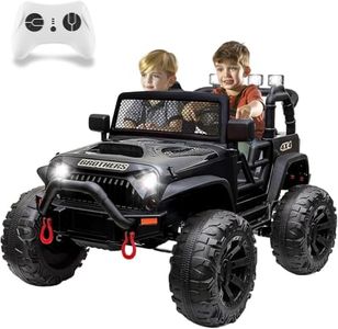 Dangvivi 24V 4WD Kids Electric Jeep Car