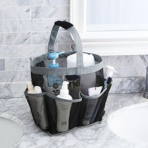 Deluxe Mesh Shower Tote - TUSK Storage - Gray
