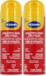 Dr. Scholl's Athlete's Foot Spray Powder, 133 g (Pack of 2)