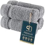 Qute Home 4-Piece Washcloths Towels