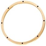 ROSS Percussion Maple Wood Drum Hoop (14 inch snare and batter hoops) 8 lug