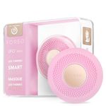 Foreo Ufo Mini Full Facial Led Mask Treatment, Red Light Therapy, Face Masks Beauty Treatment, Korean Skincare, Thermotherapy & Face Massager, Moisturiser, Increased Skin Care Absorption, Pearl Pink