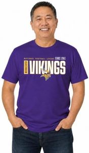 Minnesota Vikings Modern Zone T-Shirt Men Women Officially Licensed NFL