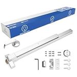 Panic Bar Exit Device - Push Bar for Exit Doors & Exit Lever with Key - Aluminium Silver Finish - Fitting Instructions