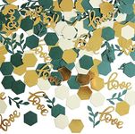 Greenery Wedding Table Confetti,Boh