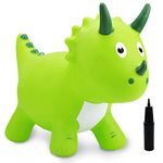 U&C Planet Animal Hopper for Toddler, Dinosaur Hopper for Kids, Bouncy Horse Hopping Toy, Ride on Dino Hop, Christmas Birthday Gift for 2 3 4 5Years Old Hop Along Yard Indoor Outdoor