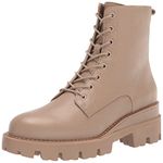 Sam Edelman Womens Garret Platform Combat Boot, Sesame, 8