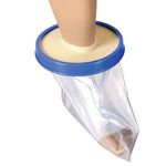 DMI Waterproof Foot Cover, Adult Clear Foot Cast Cover, 11 Inches
