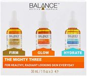 Balance Active Formula The Mighty Three (3 X 30ml) - Breakthrough Active Ingredients Visible Results. Three Targeted Serums That You Can Layer Together Or Use Individually.