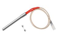 Replacement Grill Igniter/Hot Rod, Heating Rod for Traeger Pellet Grills and Smokers, Pit Boss, Camp Chef and Z-Grills Wood Pellet Grill Models, with a Piece of Fuse