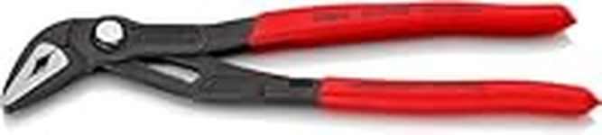 Knipex Cobra® ES Water Pump Pliers extra-slim grey atramentized, with non-slip plastic coating 250 mm 87 51 250